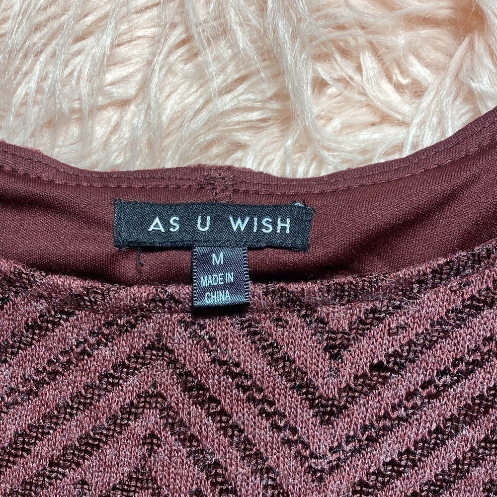 AS U Wish Dress- M - NWOT​ - Picture 5 of 7